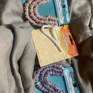 Crafting Beads - Pink, White, Purple